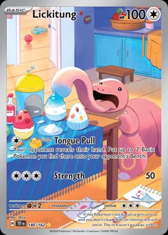 2024 Temporal Forces Lickitung #180 card