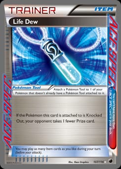 Plasma Freeze Life Dew #107 card