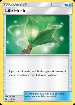 Celestial Storm Life Herb #136 card