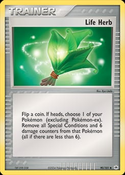 Hidden Legends Life Herb #90 card