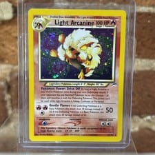 Neo Destiny Light Arcanine #12 card