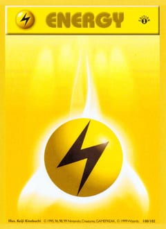 Base Lightning Energy #100 card
