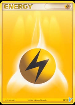 EX Trainer Kit 2 Minun Lightning Energy #12 card