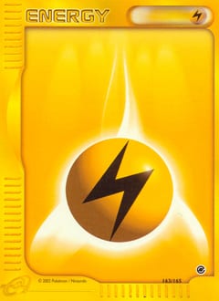 Expedition Base Set Lightning Energy #163 card