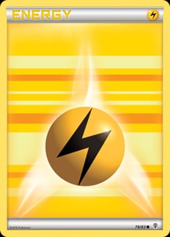 Generations Lightning Energy #78 card