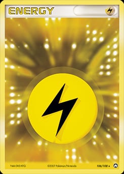 2007 Power Keepers Lightning Energy #106 card