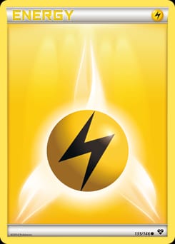 2014 XY Lightning Energy #135 card