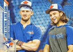2020 Topps Base Set Like Father, Like Son #61 card