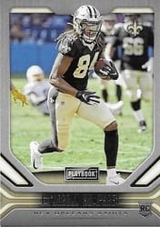 2019 Panini Playbook Base Set Lil'Jordan Humphrey #186 card