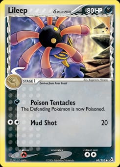 Holon Phantoms Lileep δ #68 card