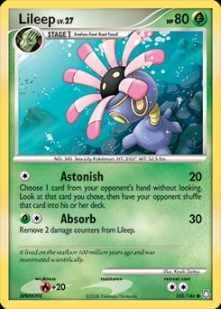 Legends Awakened Lileep #105 card