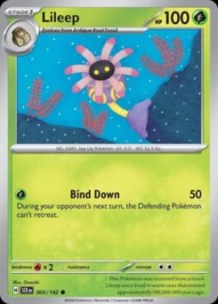 Stellar Crown Lileep #5 card