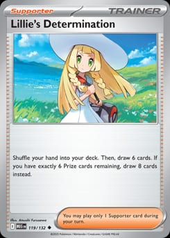 Mega Evolution Lillie's Determination #119 card
