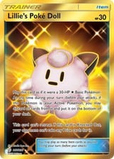 2019 Cosmic Eclipse Lillie's Poké Doll #267 card