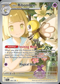 Journey Together Lillie's Ribombee #164 card