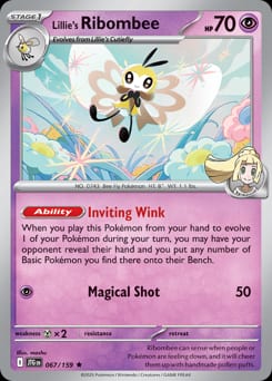 Journey Together Lillie's Ribombee #67 card