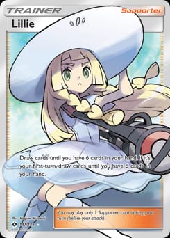 2017 Sun & Moon Lillie #147 card