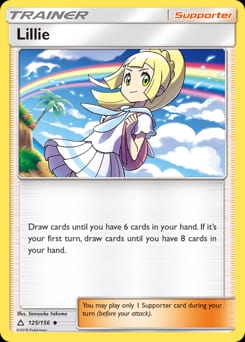 Ultra Prism Lillie #125 card