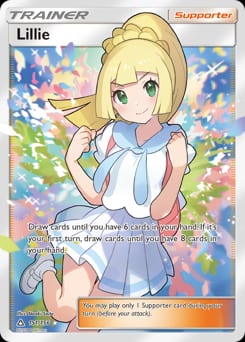 Ultra Prism Lillie #151 card