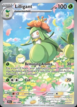 Black Bolt Lilligant #92 card