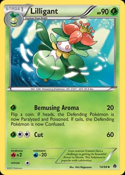 Emerging Powers Lilligant #14 card