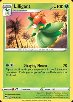 Evolving Skies Lilligant #10 card