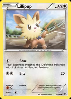Boundaries Crossed Lillipup #120 card