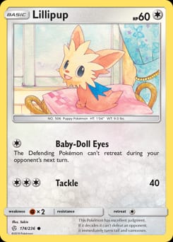 2019 Cosmic Eclipse Lillipup #174 card