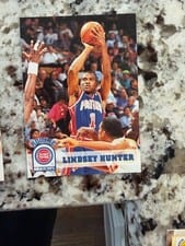 1993-94 Hoops Base Set Lindsey Hunter #333 card