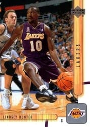 2001-02 Upper Deck Base Set Lindsey Hunter #299 card