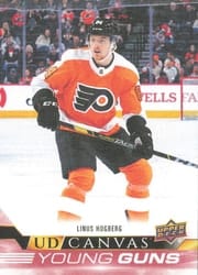 2022-23 Upper Deck UD Canvas Linus Hogberg #C231 card