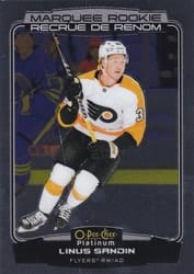 2022-23 O-Pee-Chee Platinum Base Set Linus Sandin #251 card