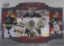 2022-23 Upper Deck Clear Dominance Linus Ullmark #CD2 card