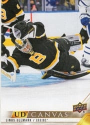 2022-23 Upper Deck UD Canvas Linus Ullmark #C127 card