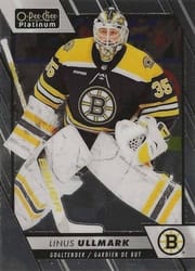 2023-24 O-Pee-Chee Platinum Base Set Linus Ullmark #47 card