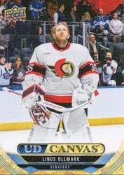 2024-25 Upper Deck UD Canvas Linus Ullmark #C290 card