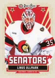 2025-26 O-Pee-Chee Base Retro Linus Ullmark #34 card