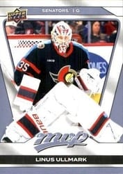 2025-26 Upper Deck MVP Base Set Linus Ullmark #64 card