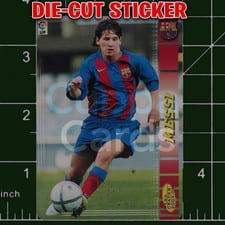 2004 Panini Sports Mega Cracks Lionel Messi #71 card