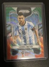 2018 Panini Prizm World Cup Lionel Messi #1 card