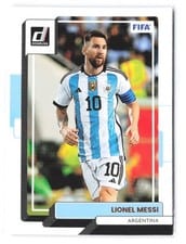 2022 Panini Donruss Lionel Messi Silver #10 card
