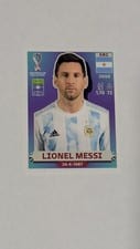 2022 Panini World Cup Qatar Stickers Lionel Messi #ARG20 card
