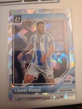 2024 Panini Donruss Lionel Messi Ice Optic #80 card