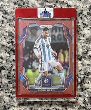 2024 Panini Prizm Copa America Lionel Messi Red #1 card