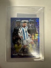 2024 Panini Prizm Copa America Lionel Messi Blue Pulsar #1 card