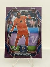 2024 Panini Prizm Copa America Lionel Messi Purple #1 card