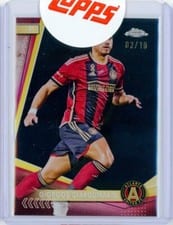 2024 Topps Chrome MLS Lionel Messi Black Refractor #10 card