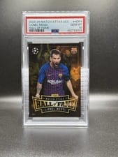 2024 Topps Match Attax UEFA Hall of Fame Lionel Messi #HOF4 card