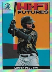 2022 Bowman Hi-Fi Futures Liover Peguero #HIFI-20 card