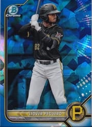 2022 Bowman Sapphire Edition Base Set Liover Peguero #BCP-34 card
